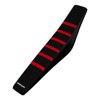 Strike Seats Honda CRF110F 13-18 ROT/SCHWARZ/SCHWARZ Gripper Ribbed Sitzbezug