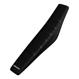 Strike seat Kawasaki KLX110 02-23/KX65 00-23 BLACK/BLACK/BLACK Gripper Ribbed Seat Cover